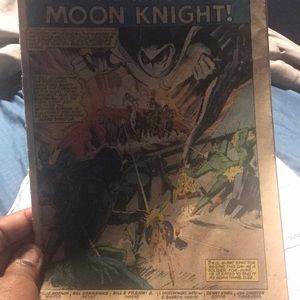 The MACABRE MOON ONOGHT COMIC BOOK 1980’s